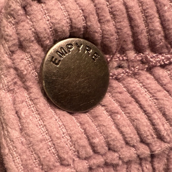 Empyre Woman’s Tori Pants Size 7 Pink Corduroy Relaxed Fit Skate Baggy Comfy Y2K - Picture 11 of 13